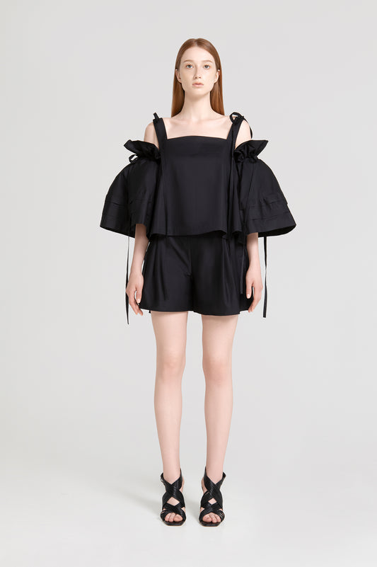 Magnolia Blouse in black