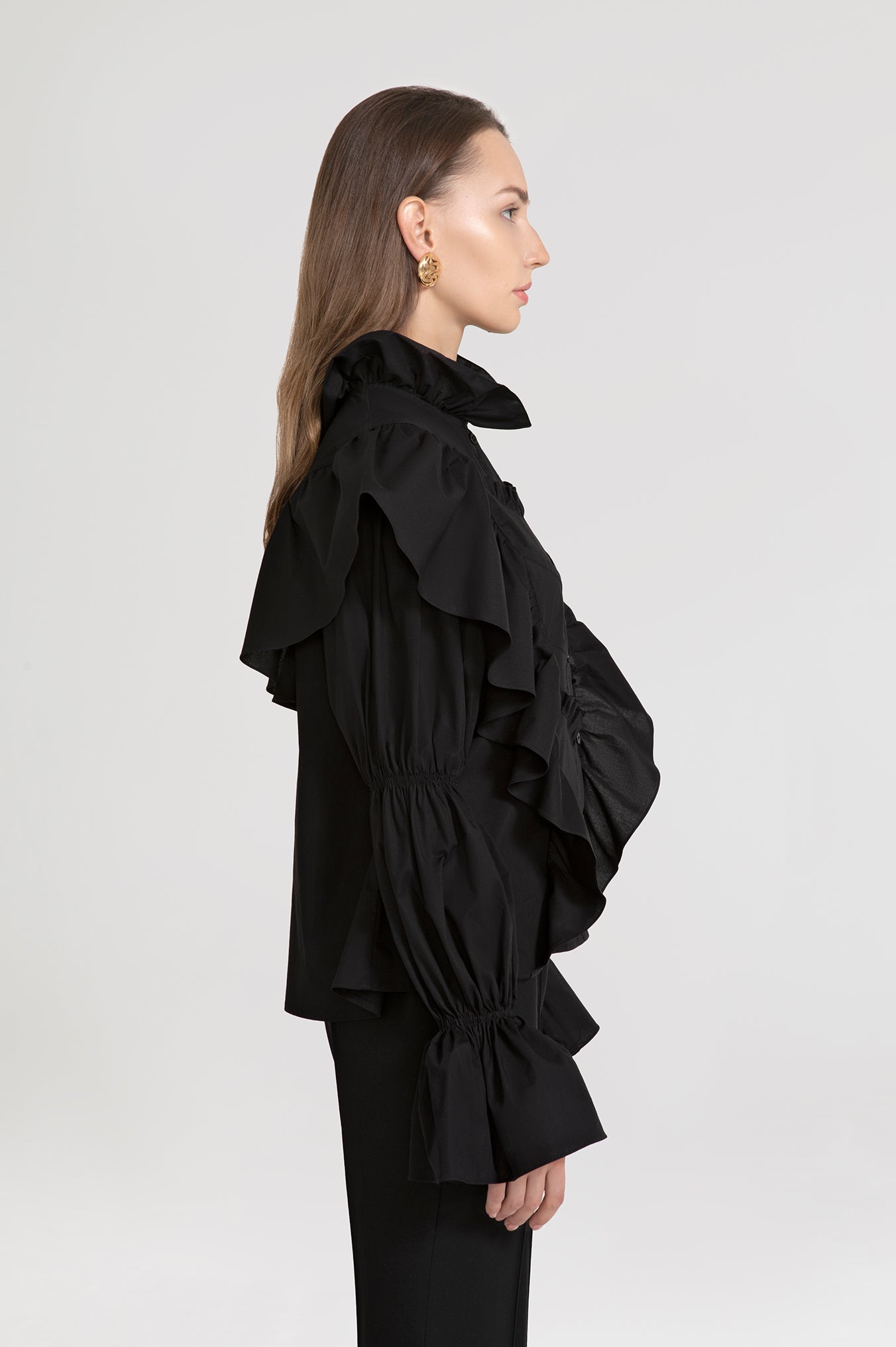 Victoria blouse in black