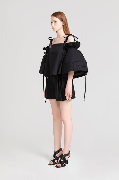 Magnolia Blouse in black