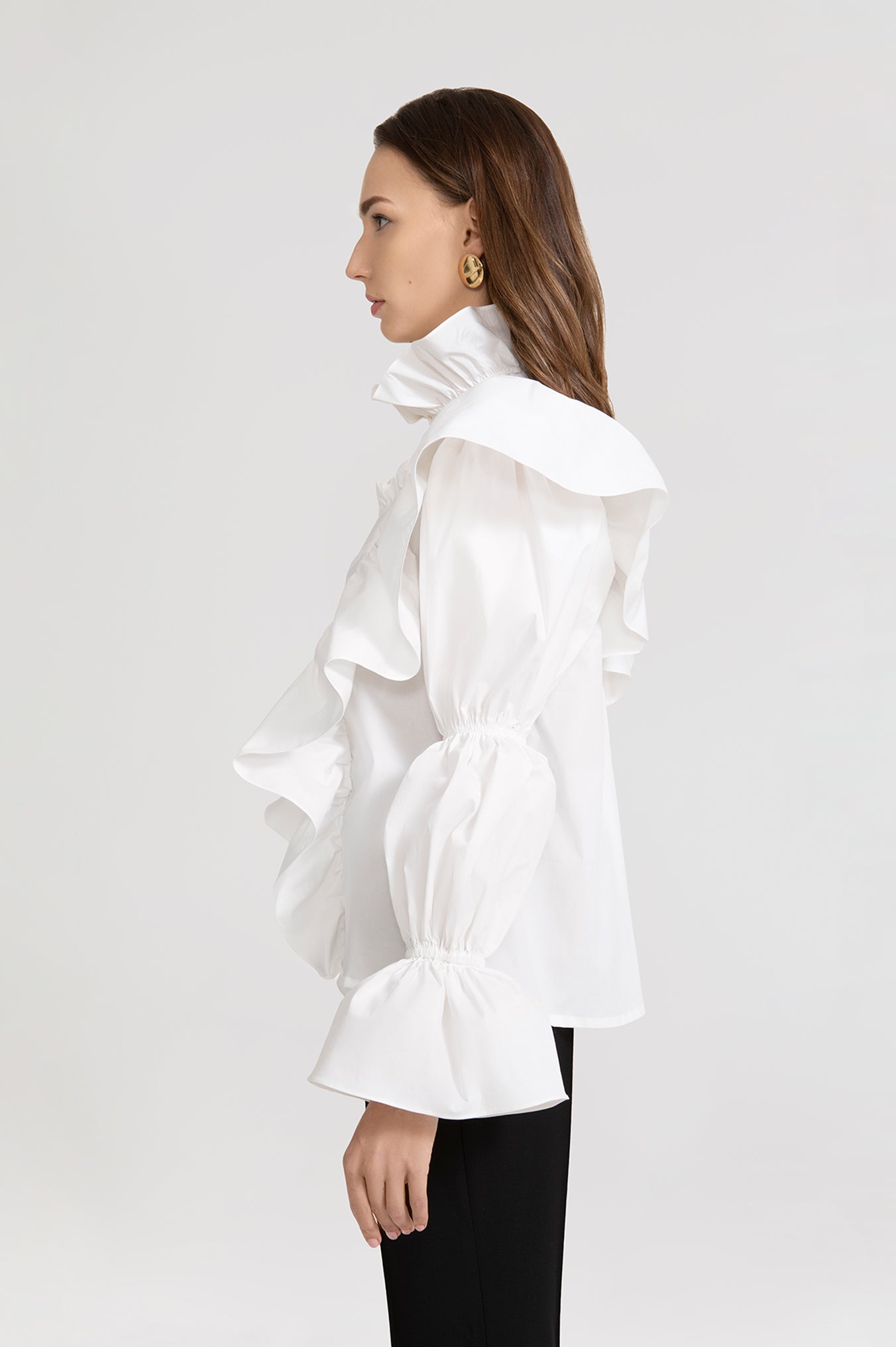 Victoria Blouse in white