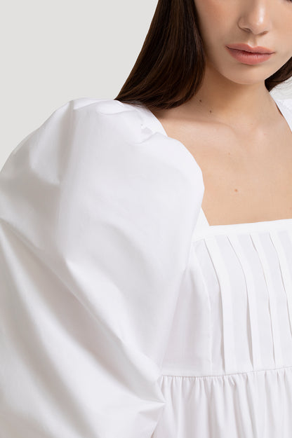 Lily Dress in white