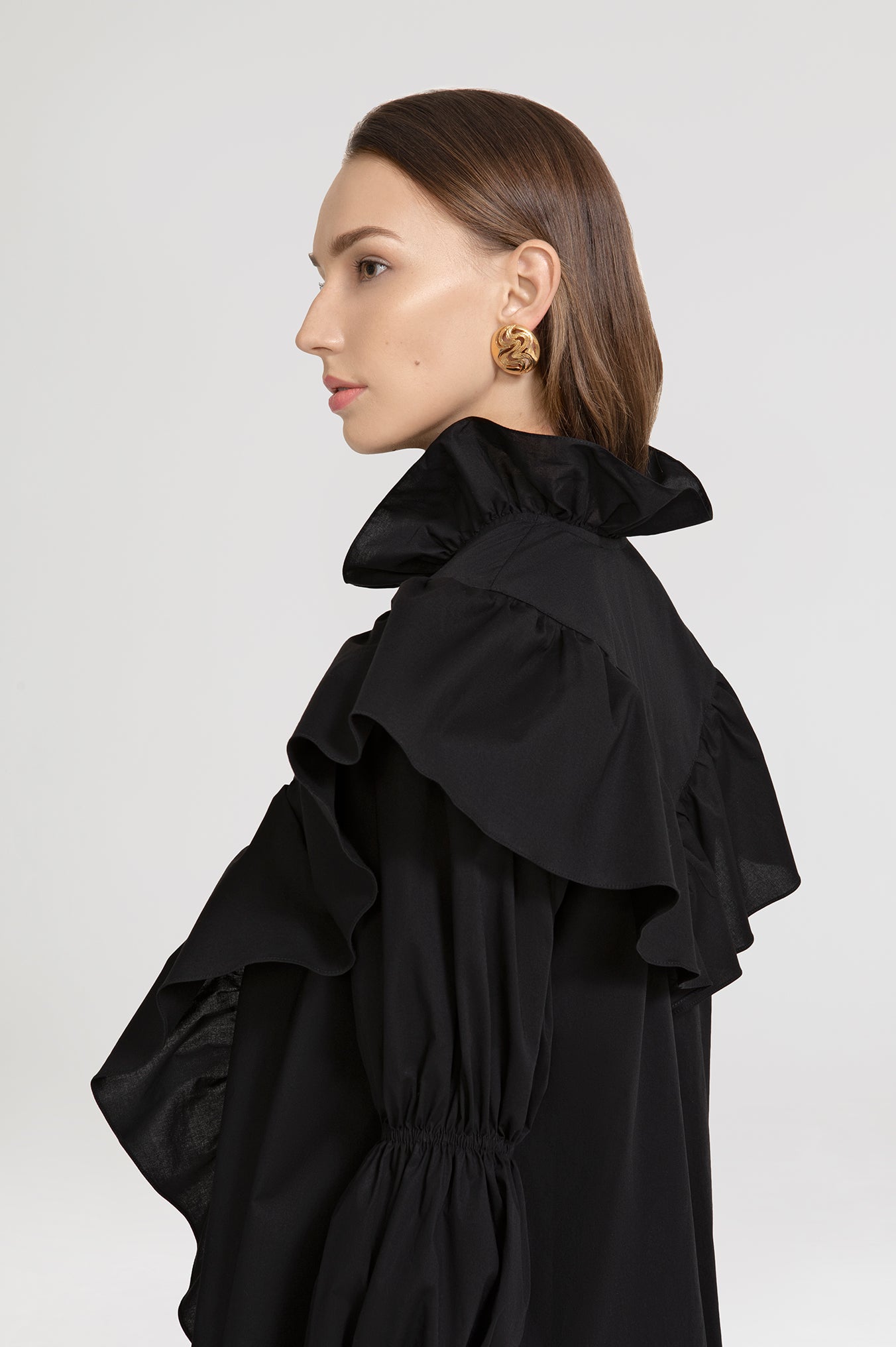 Victoria blouse in black