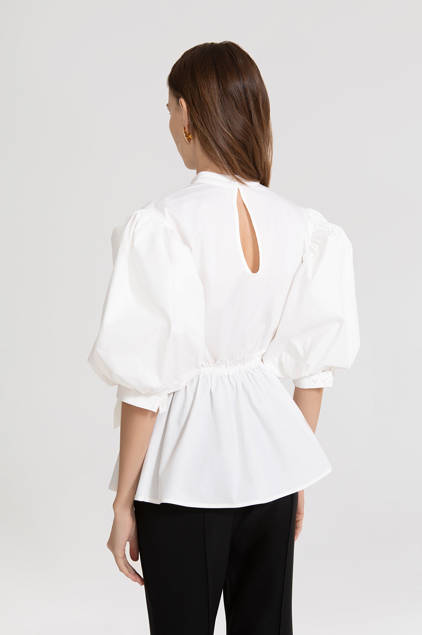 Emily blouse in white