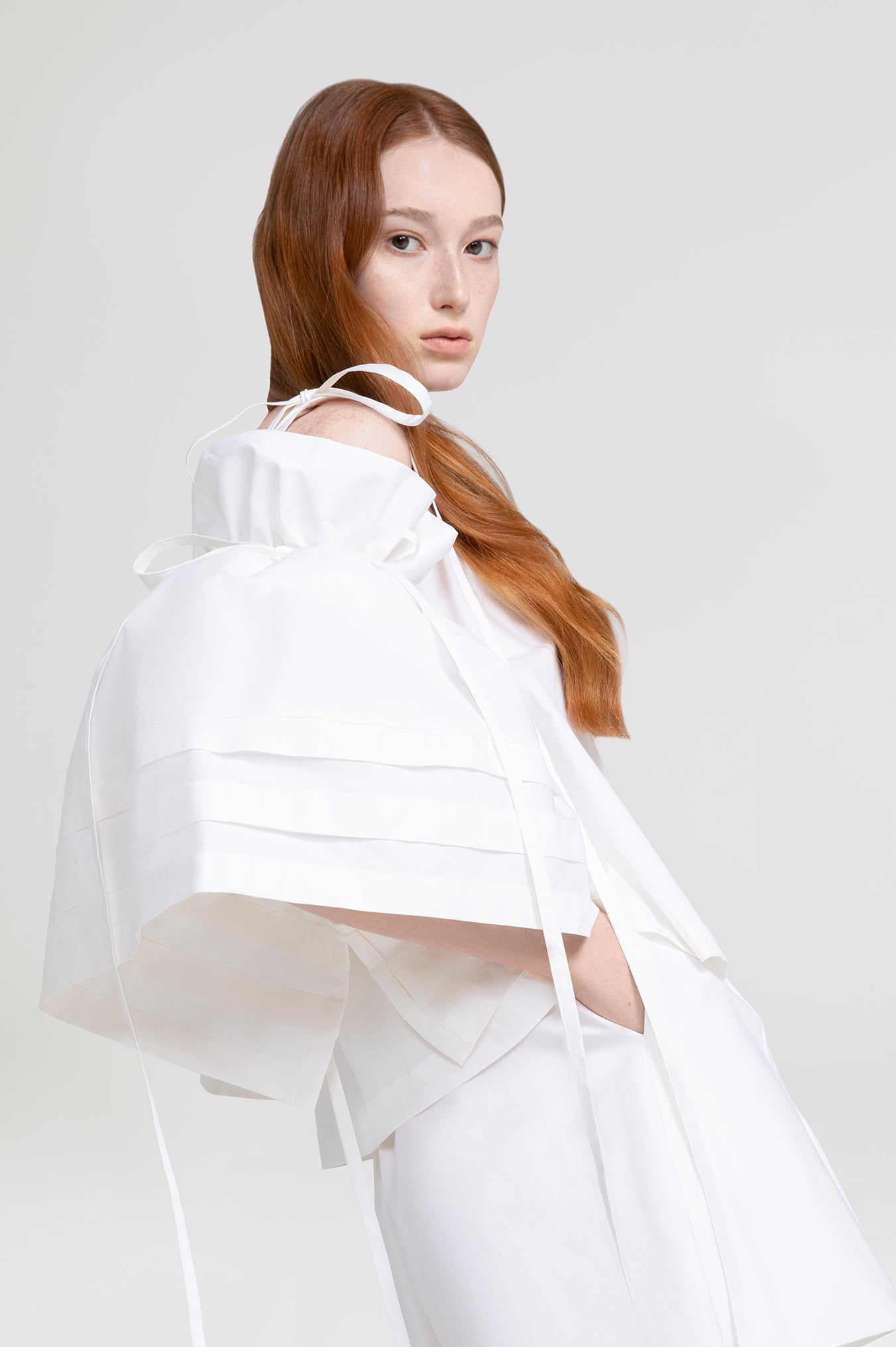 Magnolia Blouse in white