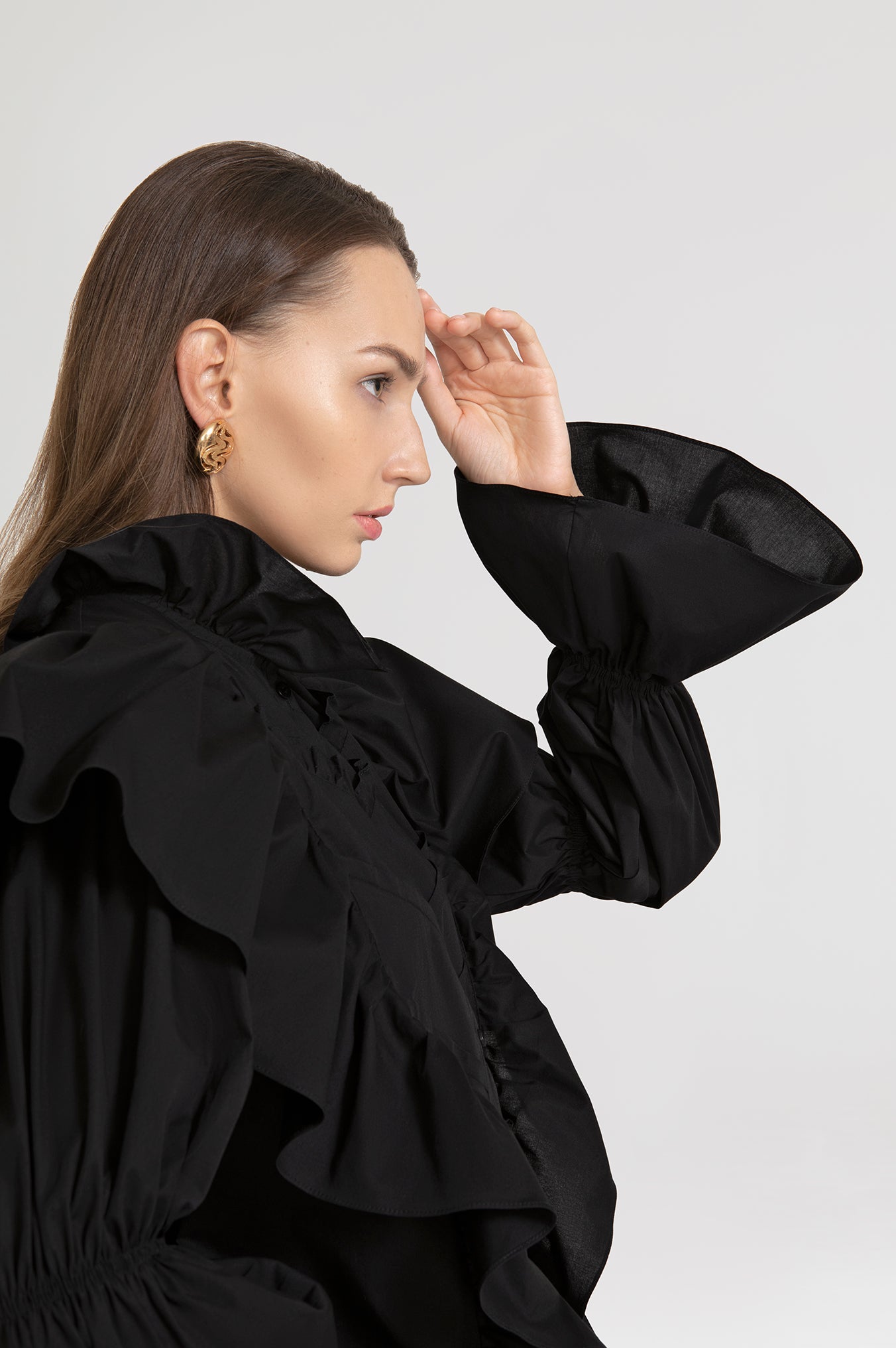 Victoria blouse in black