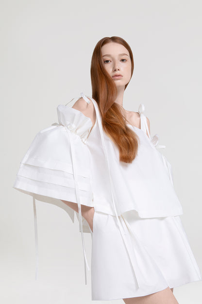 Magnolia Blouse in white