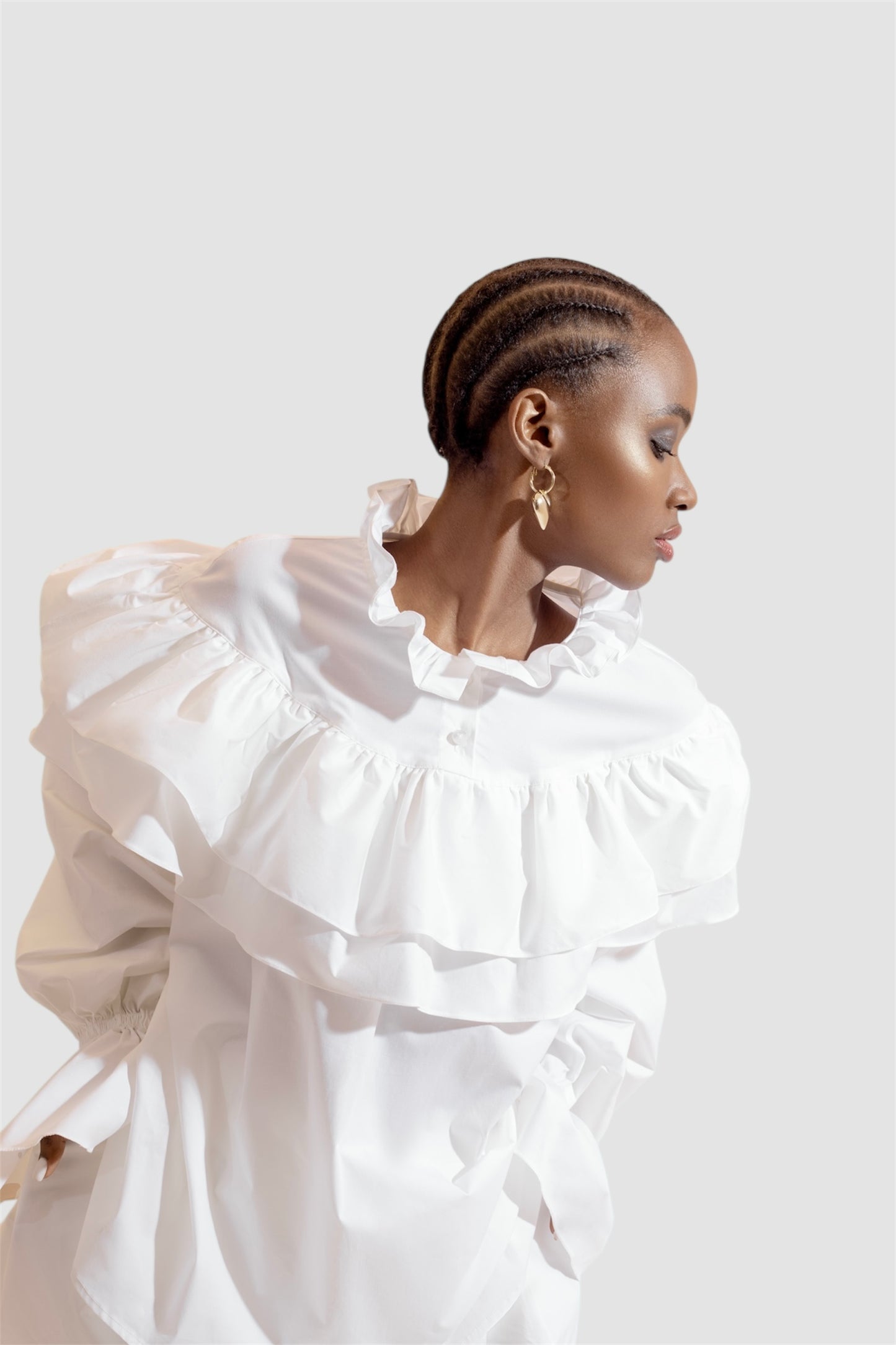 Charlotte Blouse in white