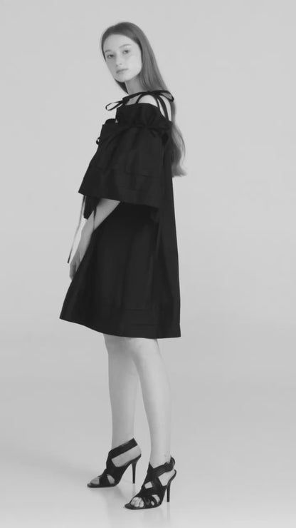 Magnolia Dress in black